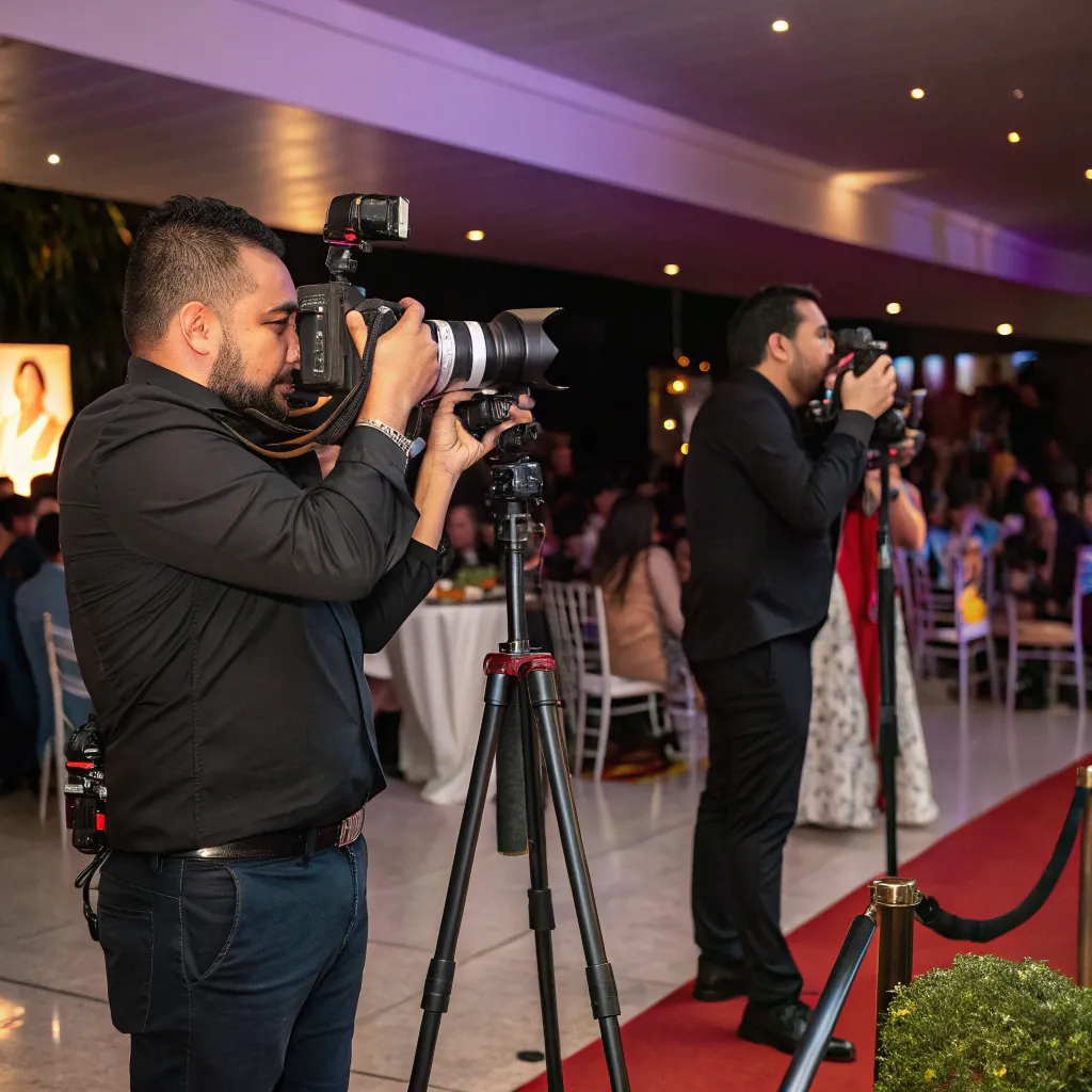 Professional Event Photographer Team